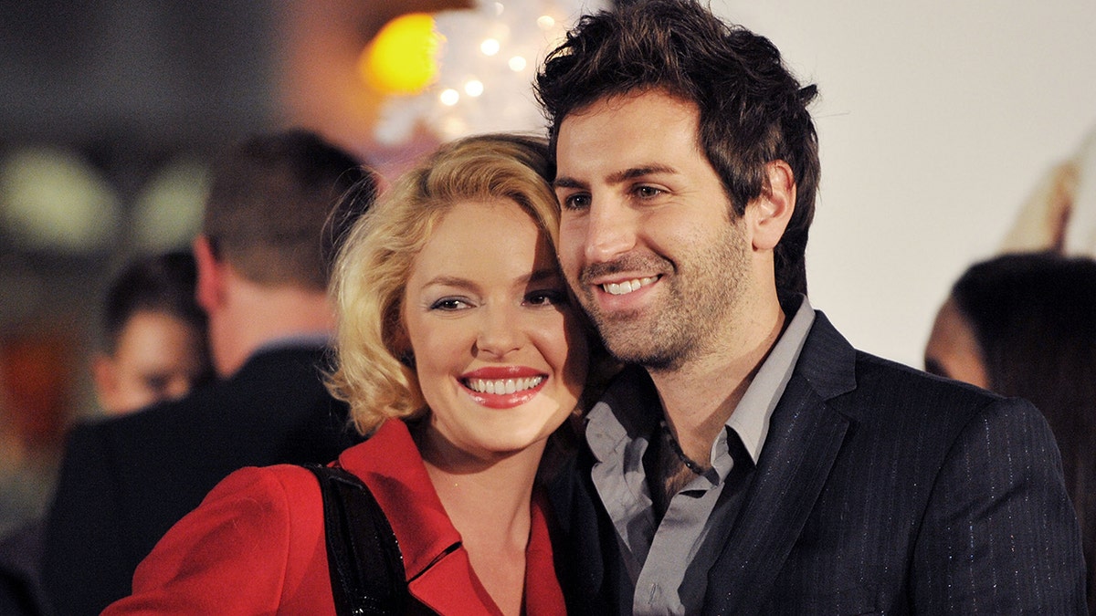 Katherine Heigl and Josh Kelley at a premiere