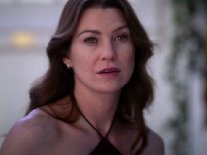 Ellen Pompeo on "Grey's Anatomy" season three episode 25.