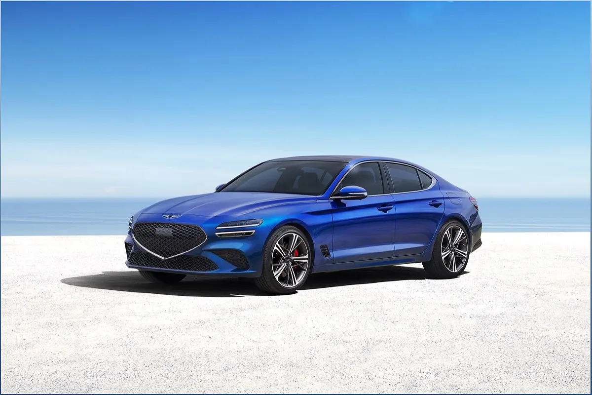 2024 Genesis G70: Fresh Styling Upgrades and Impressive Performance - -71828396