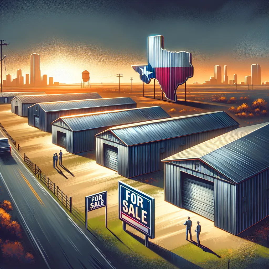 Used Metal Buildings for Sale in Texas - Affordable and Durable Structures