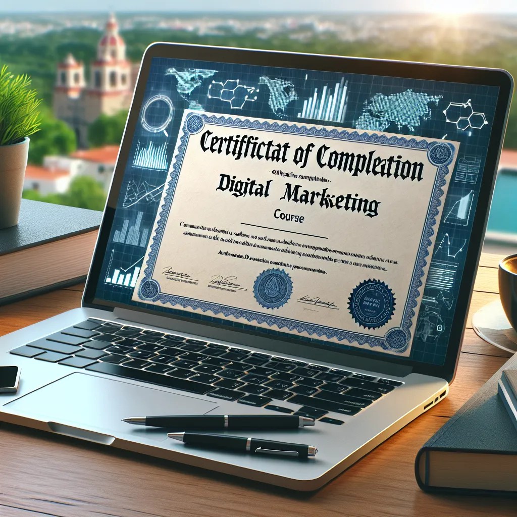 Digital Marketing Course with Certificate in Mexico