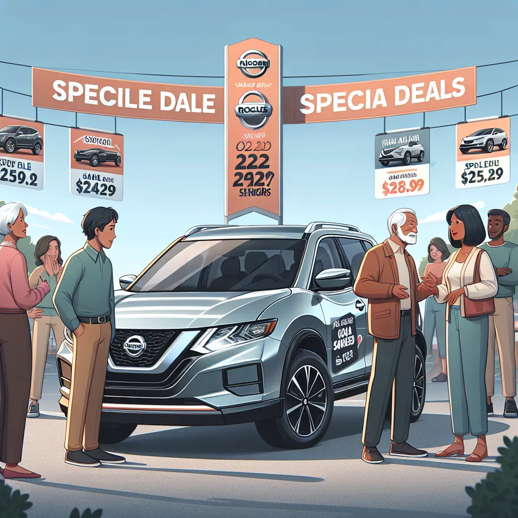 2023 Senior Deals on Leftover 2021 Nissan Rogue Crossover Suvs