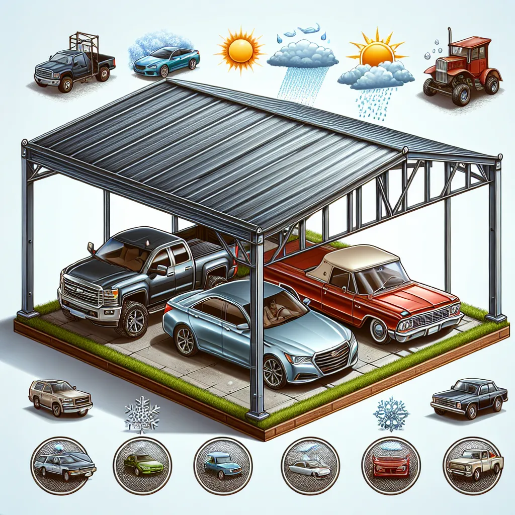 Metal Carports: Providing Durability and Protection for Your Vehicles