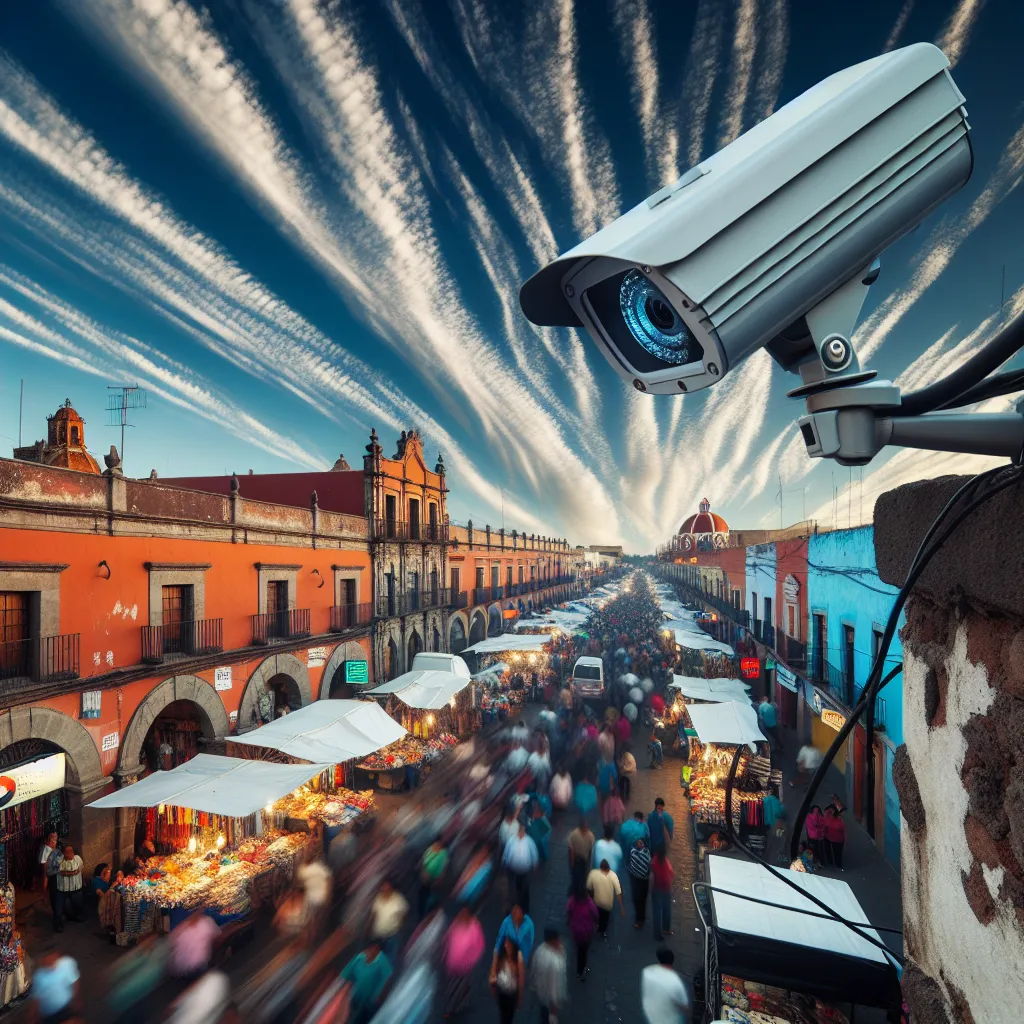 Outdoor Surveillance Camera In Mexico