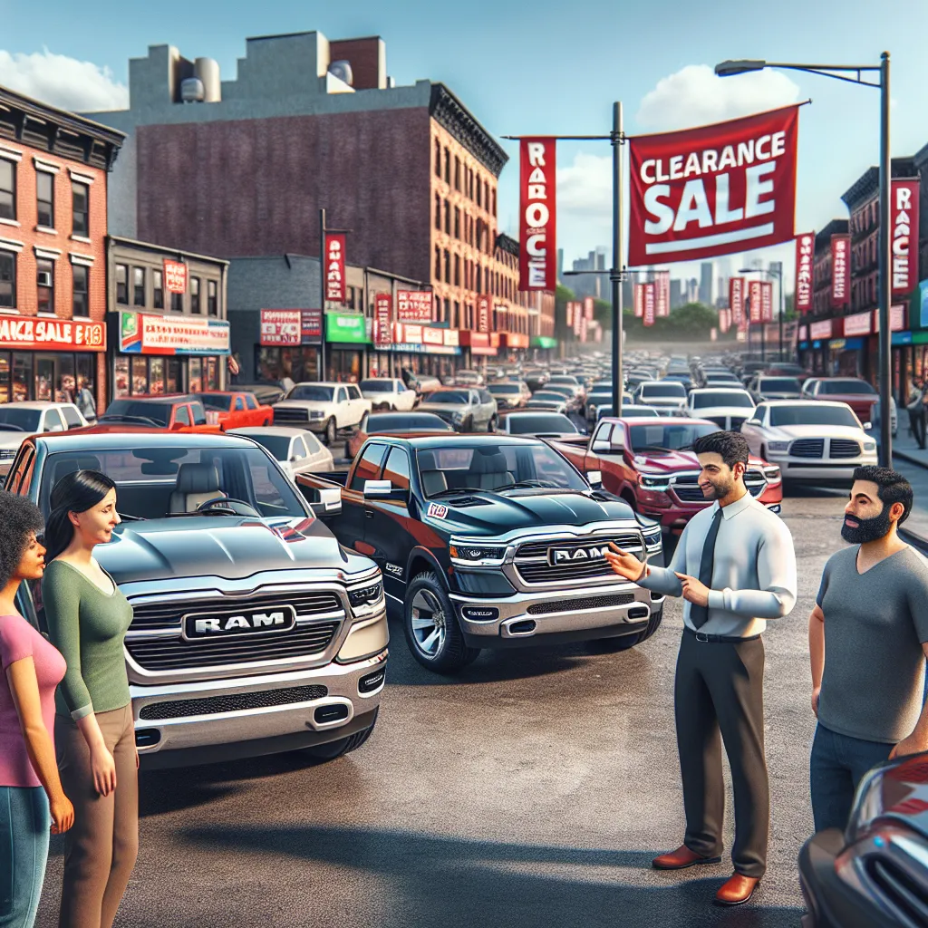 Brooklyn Dealerships Selling Ram 1500 On Clearance Sale