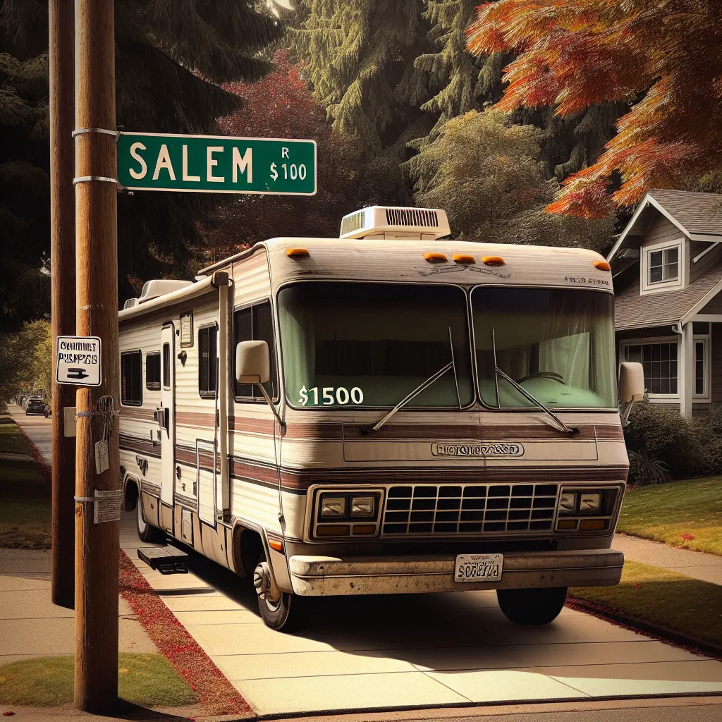 Repossessed $1500 Motorhome RV For Sale Near You In Salem