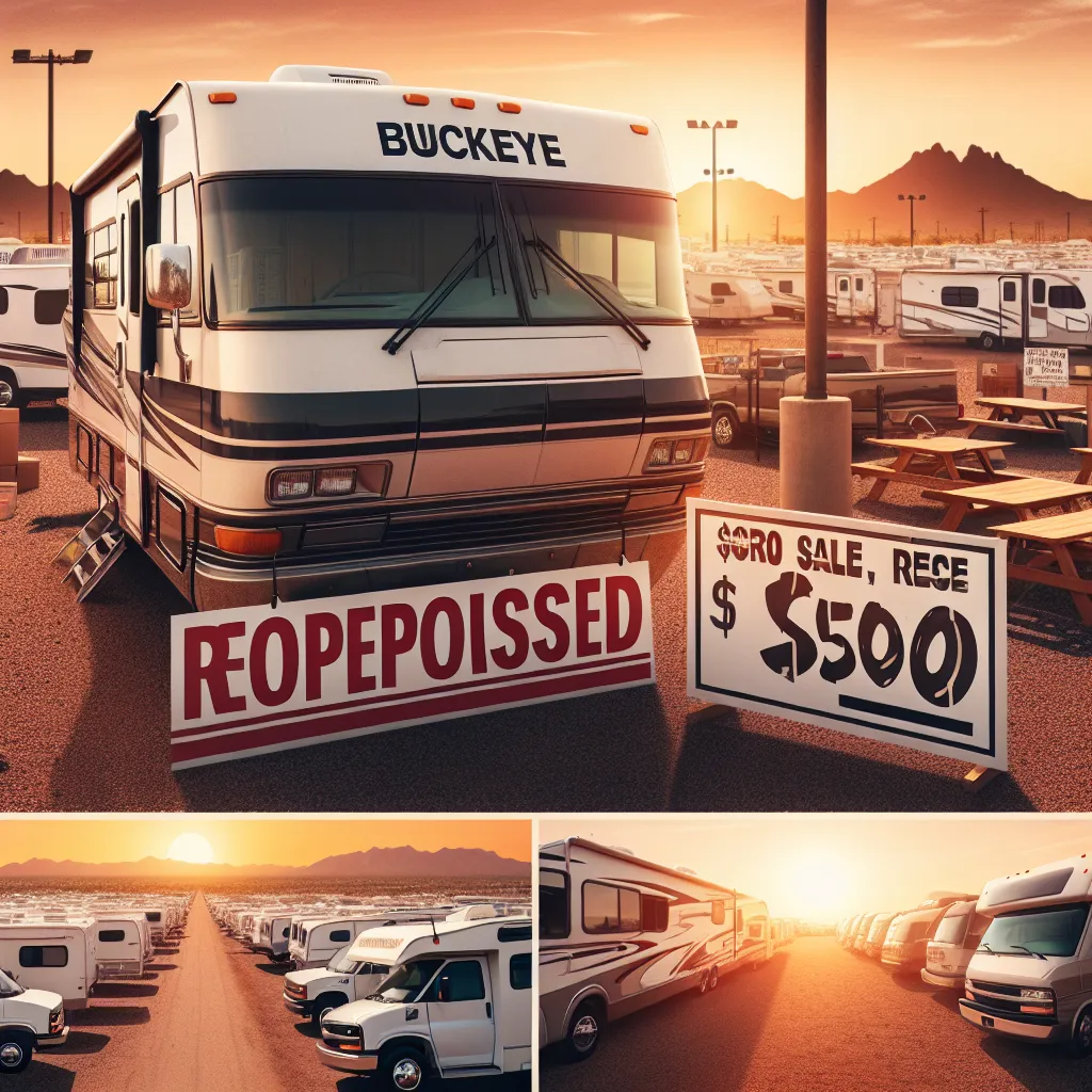 Repossessed $1500 Motorhome RV For Sale Near You In Buckeye