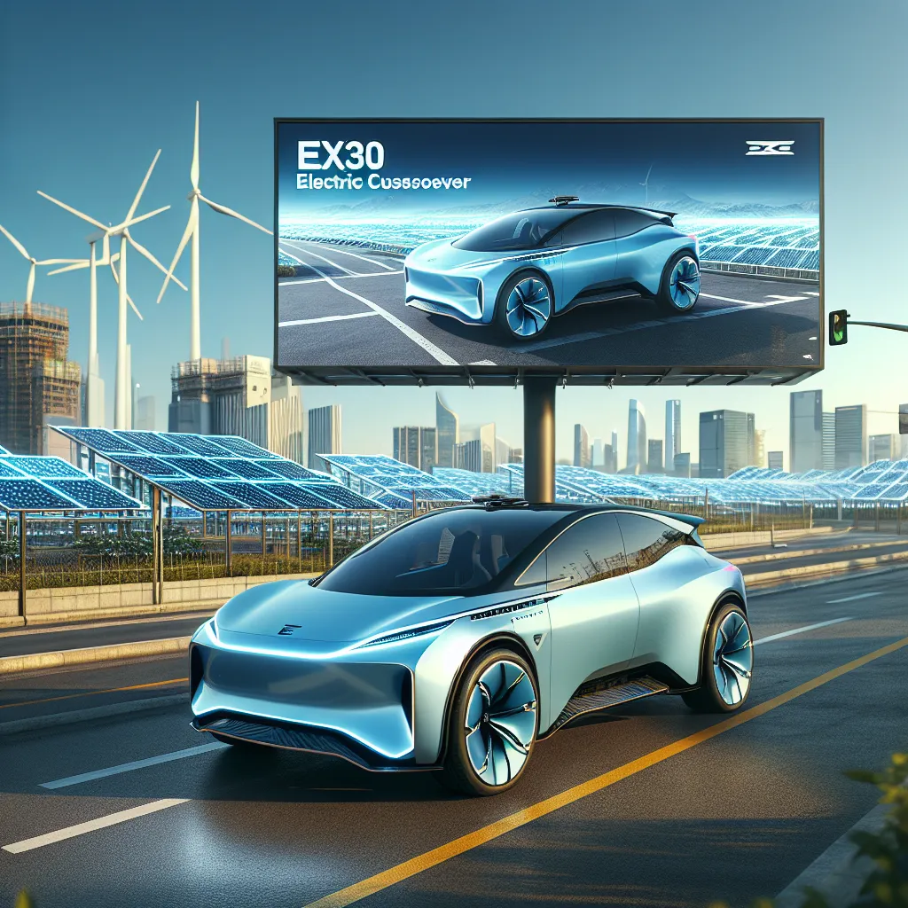 EX30 Electric Crossover: The Future of Sustainable Transportation