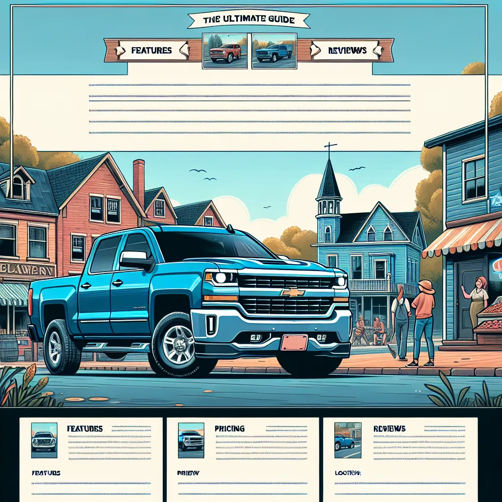 Chevy Silverado for Sale In Pinconning: The Ultimate Guide