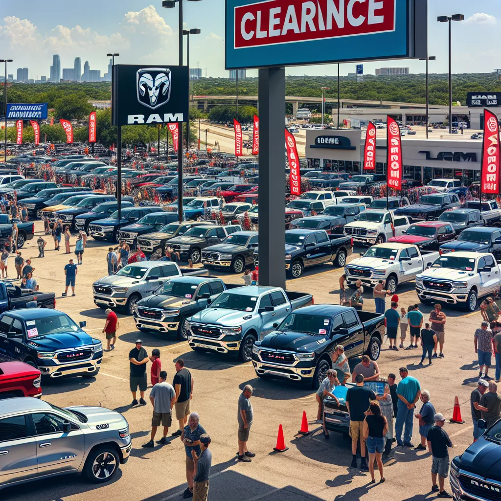 Austin Dealerships Selling Ram 1500 On Clearance Sale