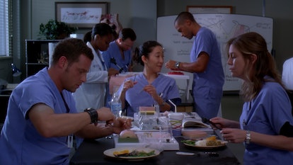 Meredith, Cristina, and Alex on 'Grey's Anatomy.' Screenshot via Netflix