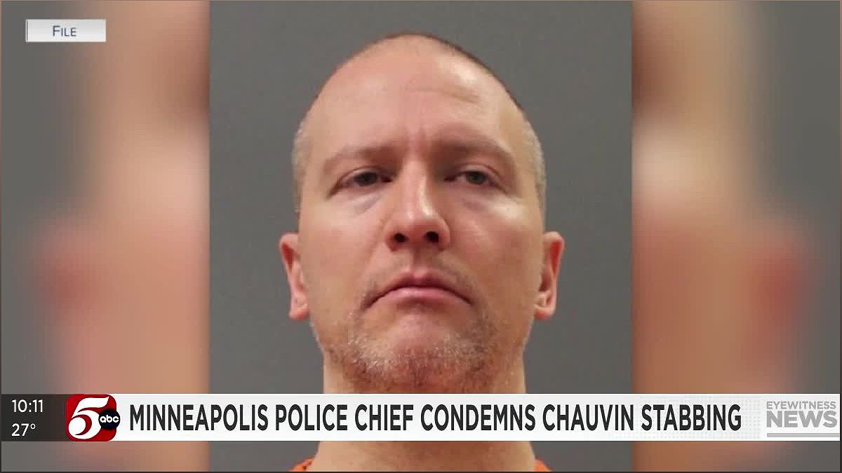 Former Officer Derek Chauvin Stabbed in Prison: Latest Updates - -1060305174