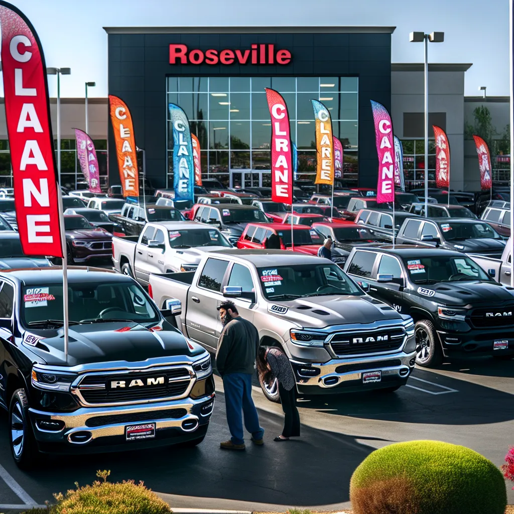 Roseville Dealerships Selling Ram 1500 On Clearance Sale