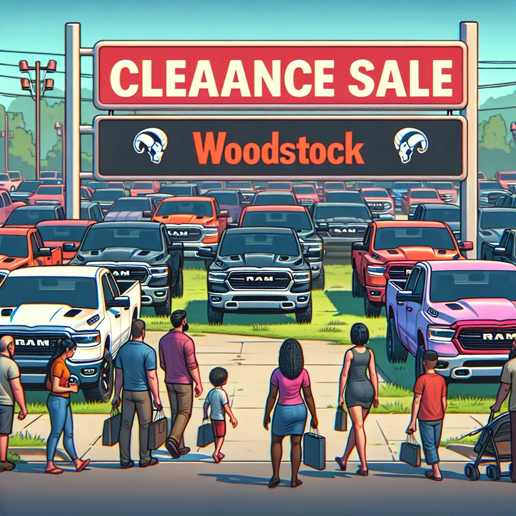 Woodstock Dealerships Selling Ram 1500 On Clearance Sale