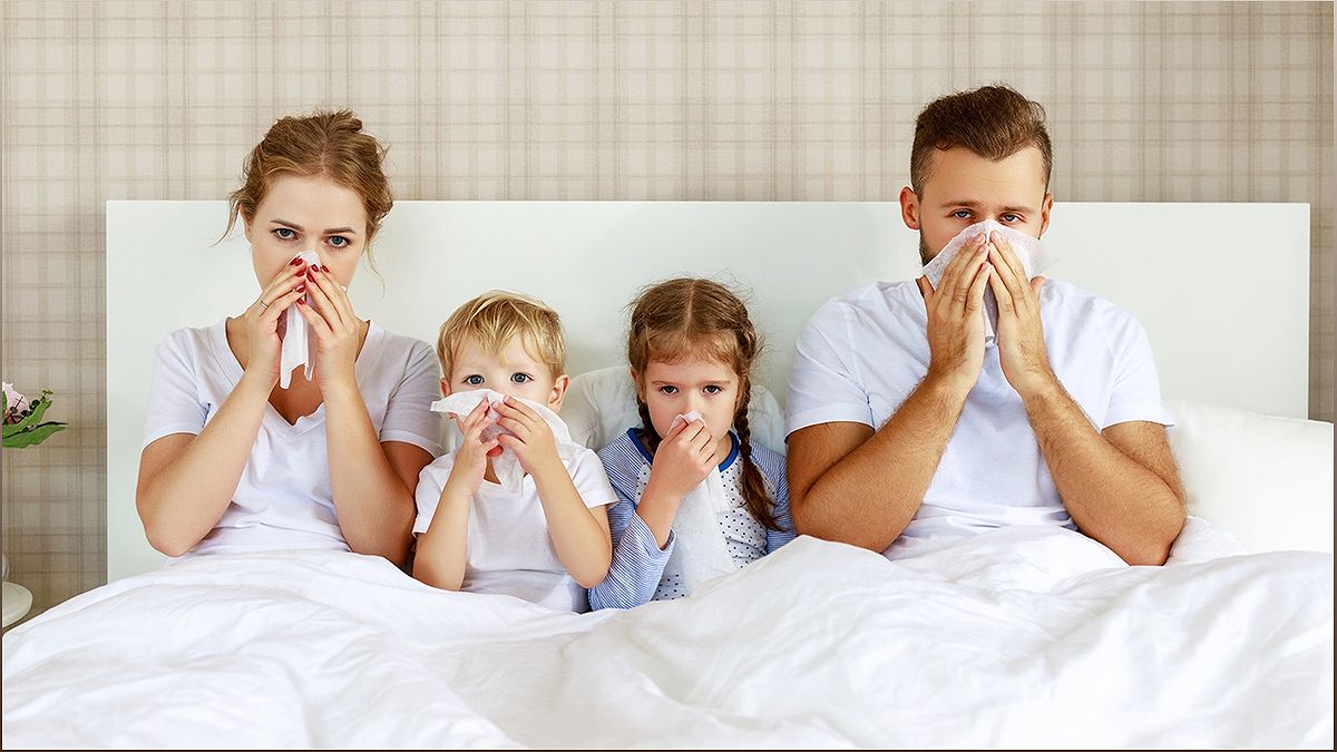 Preventing the Spread of Cold and Flu: Expert Tips for a Healthy Home - -801530776