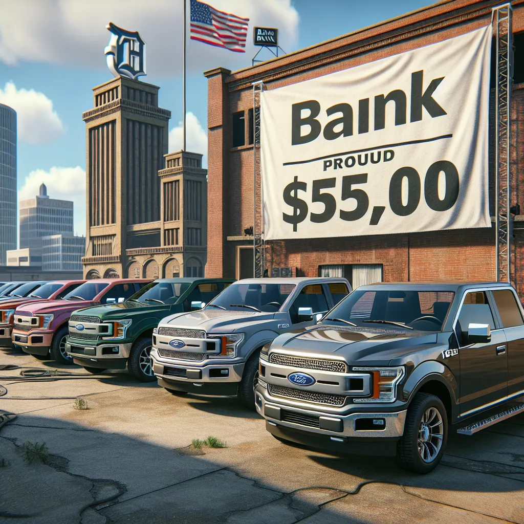 Bank-Owned $500 Ford 150 Trucks For Sale Near Me In Detroit