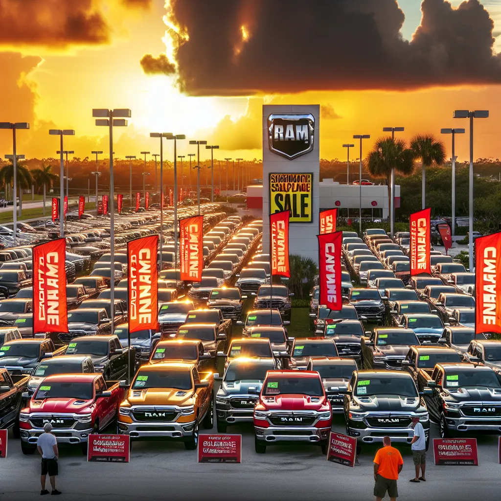 Fort Lauderdale Dealerships Selling Ram 1500 On Clearance Sale