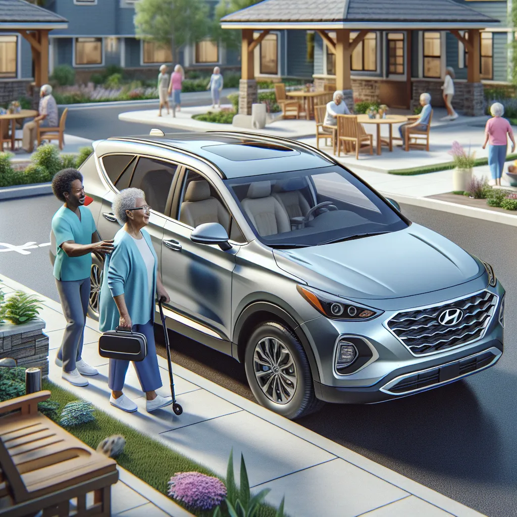 Hyundai Santa Fe SUV Used For Seniors