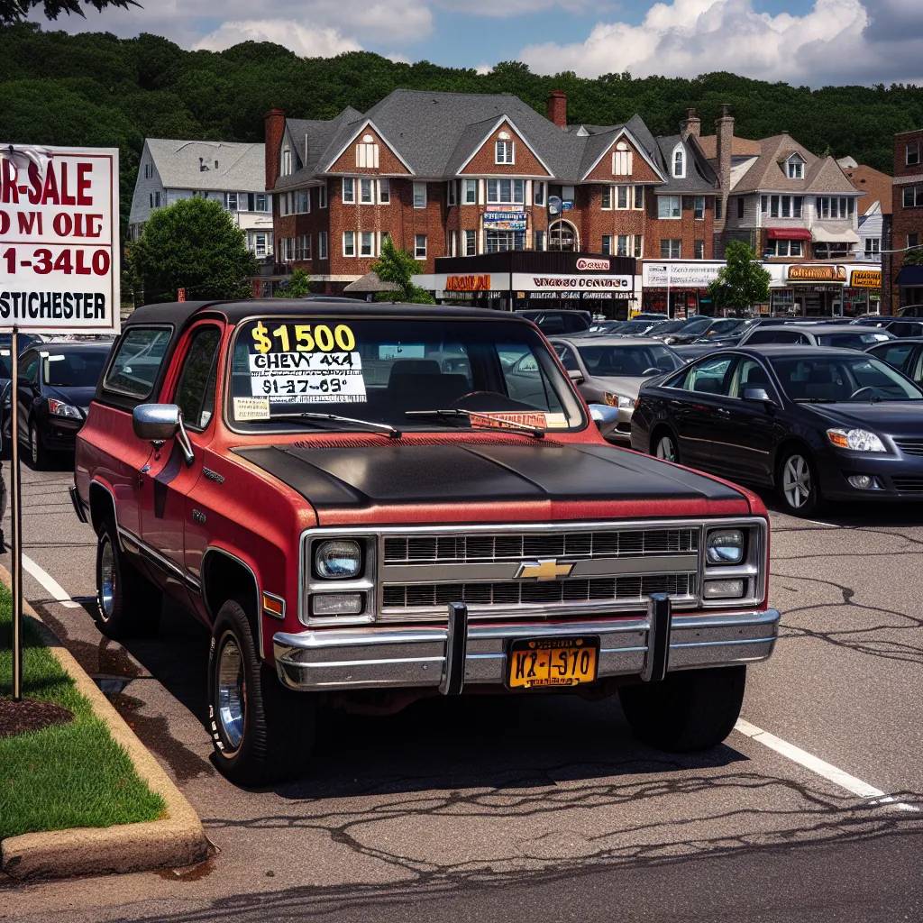 Bankowned $ 1500 Chevy 4x4s For Sale Near Me In Westchester