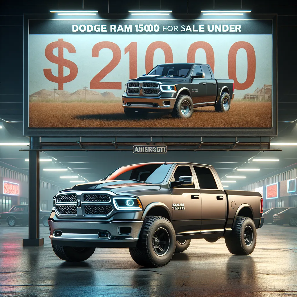 Dodge Ram 1500 for Sale Under $2000 - The Perfect Truck on a Budget