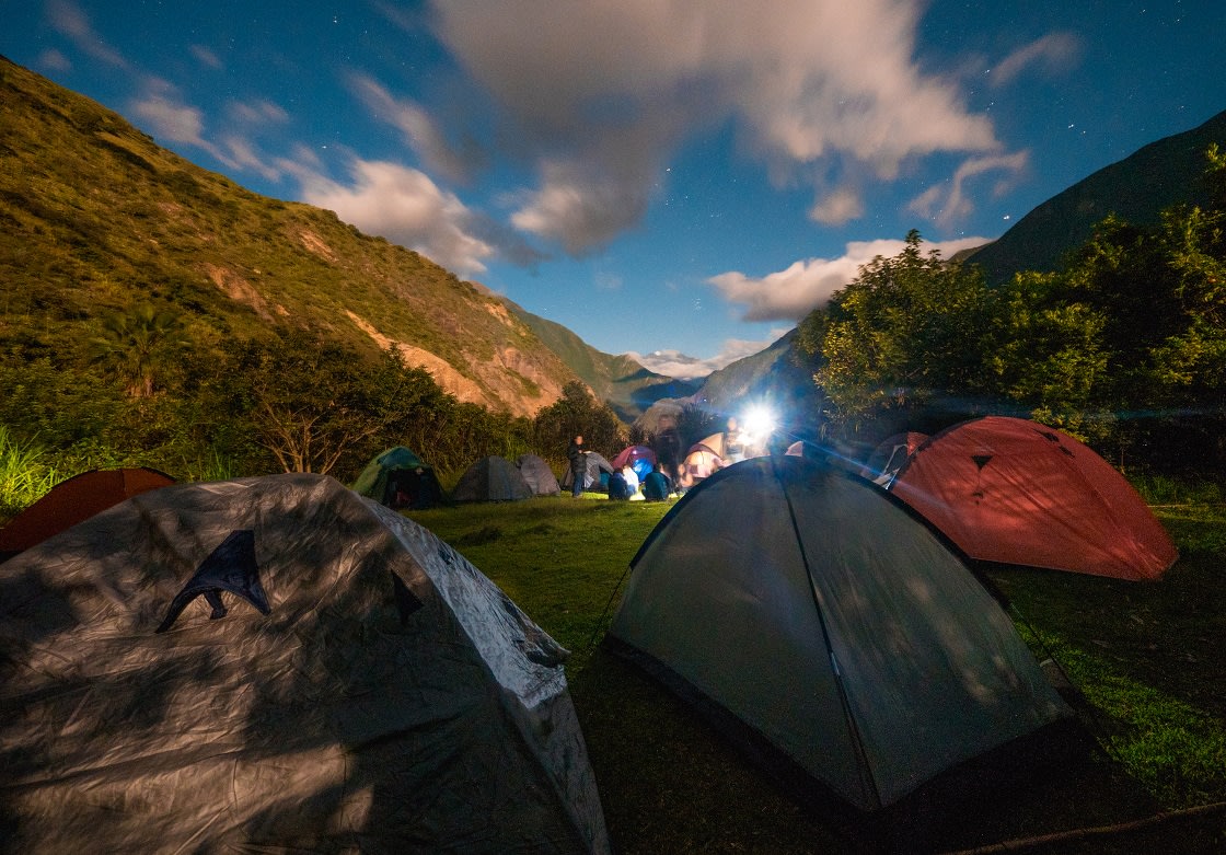 Camping At Chiquisca, On The Way To Choquequirao