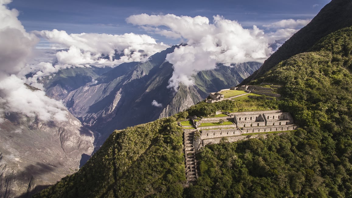 Inca Site Of Choquequirao