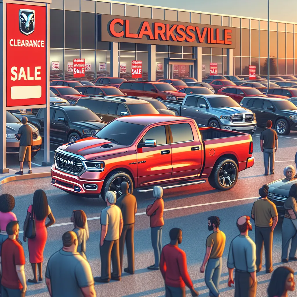 Clarksville Dealerships Selling Ram 1500 On Clearance Sale