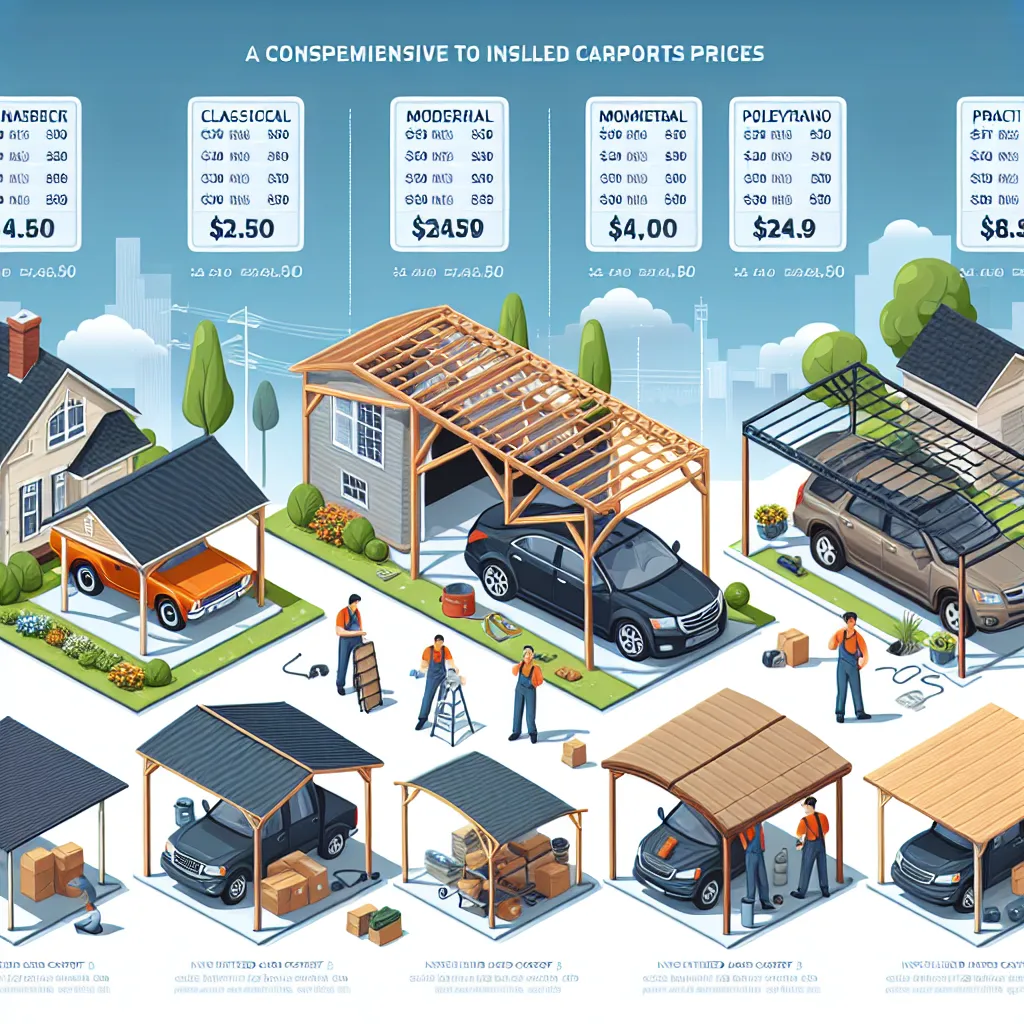 Carport Prices Installed: A Comprehensive Guide