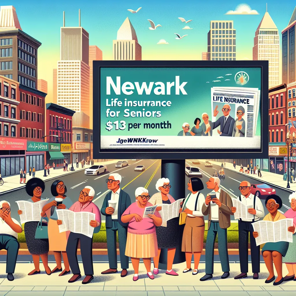 Newark Seniors Can Now Get Life Insurance for $13/month