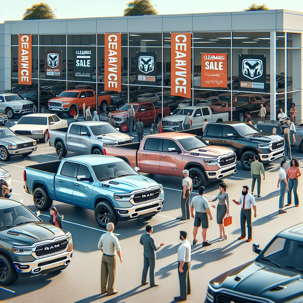 Walbridge Dealerships Selling Ram 1500 On Clearance Sale