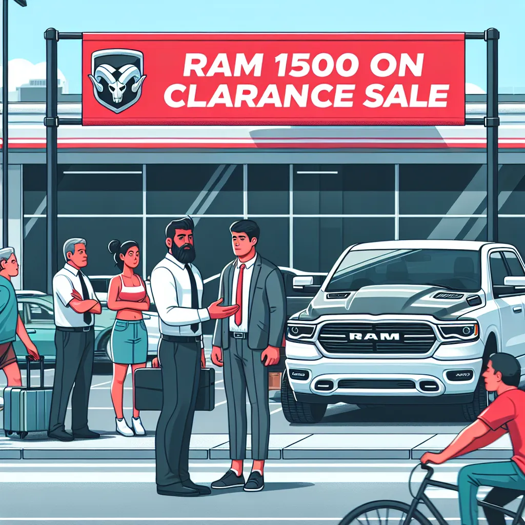 Davis Dealerships Selling Ram 1500 On Clearance Sale