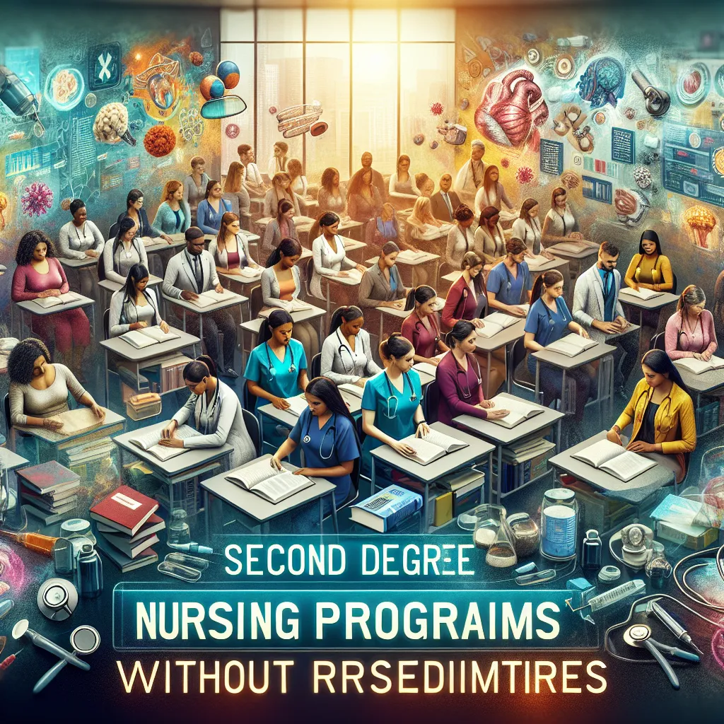 Second Degree Nursing Programs Without Prerequisites