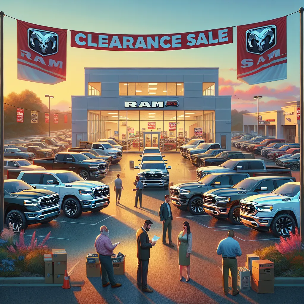 Sherman Dealerships Selling Ram 1500 On Clearance Sale