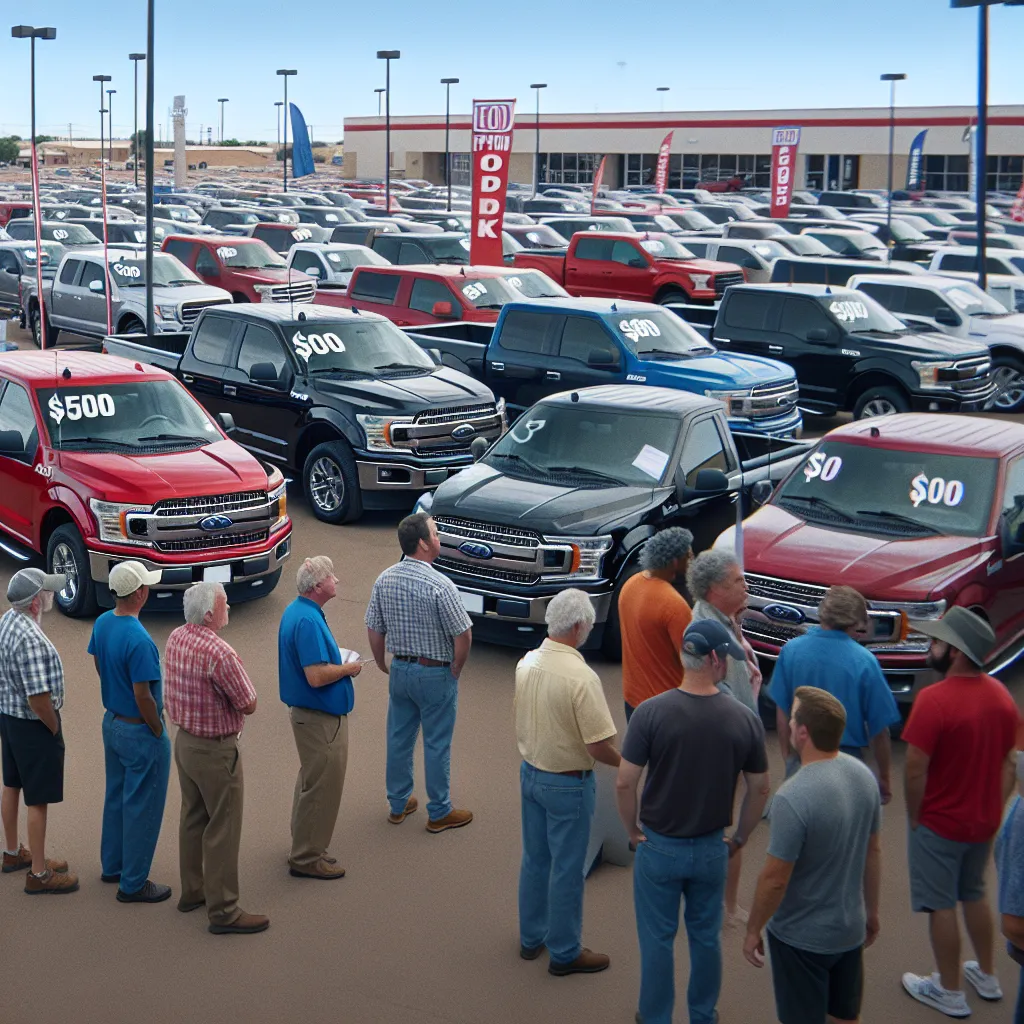 Bankowned $500 Ford 150 Trucks For Sale Near Me In Lubbock