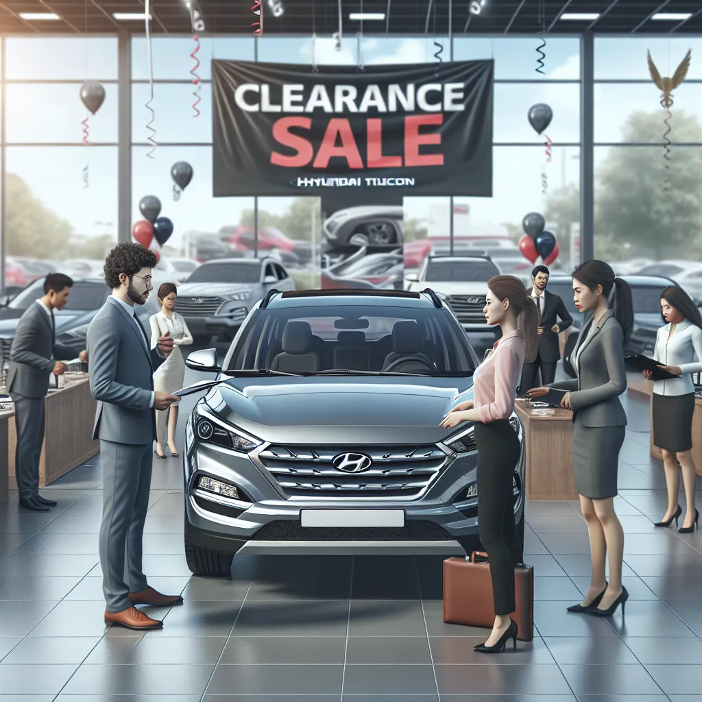 Local Dealerships Selling Hyundai Tucson (Clearance Sale)