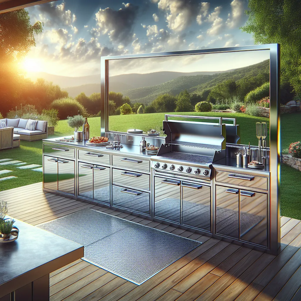 Modular Stainless Steel Outdoor Kitchen Cabinets: The Perfect Addition to Your Outdoor Space