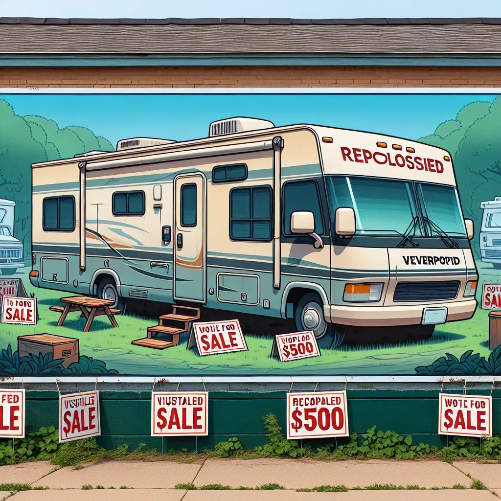 Repossessed $1500 Motorhome RV For Sale Near You Davenport