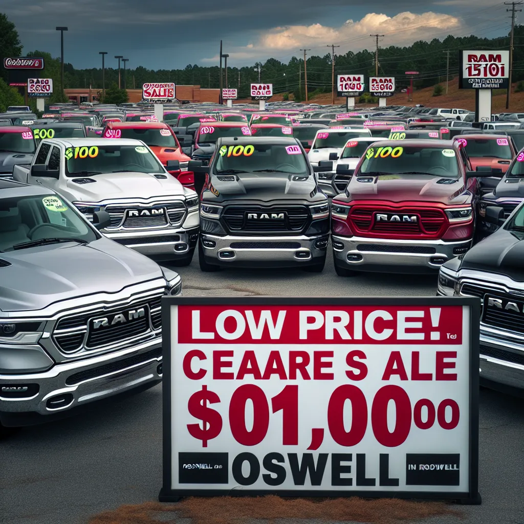 Ram 1500 Clearance Sale - See Roswell Prices (<$10k)