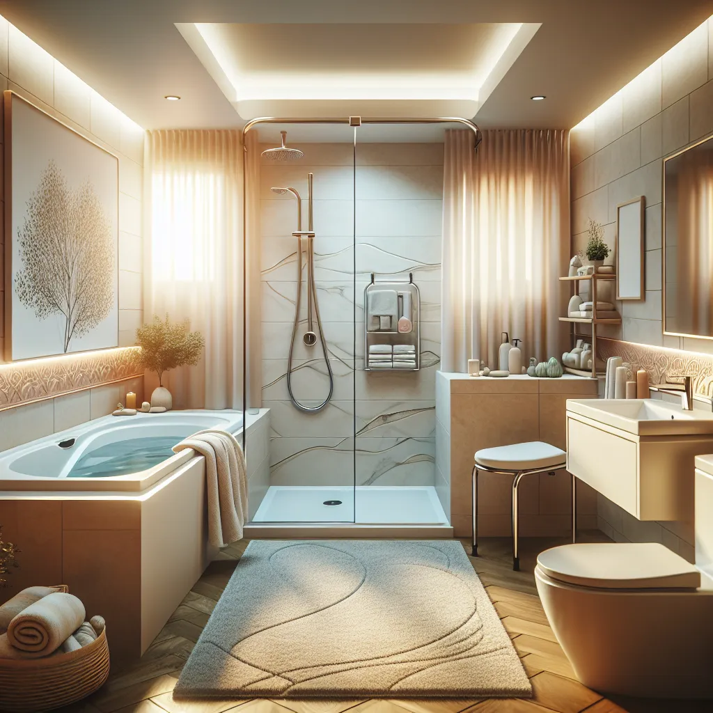 Shower and Walk-in Tub Combo for Seniors