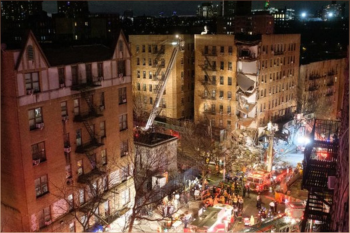 Bronx Apartment Building Partially Collapses: No Serious Injuries Reported - 2119494265