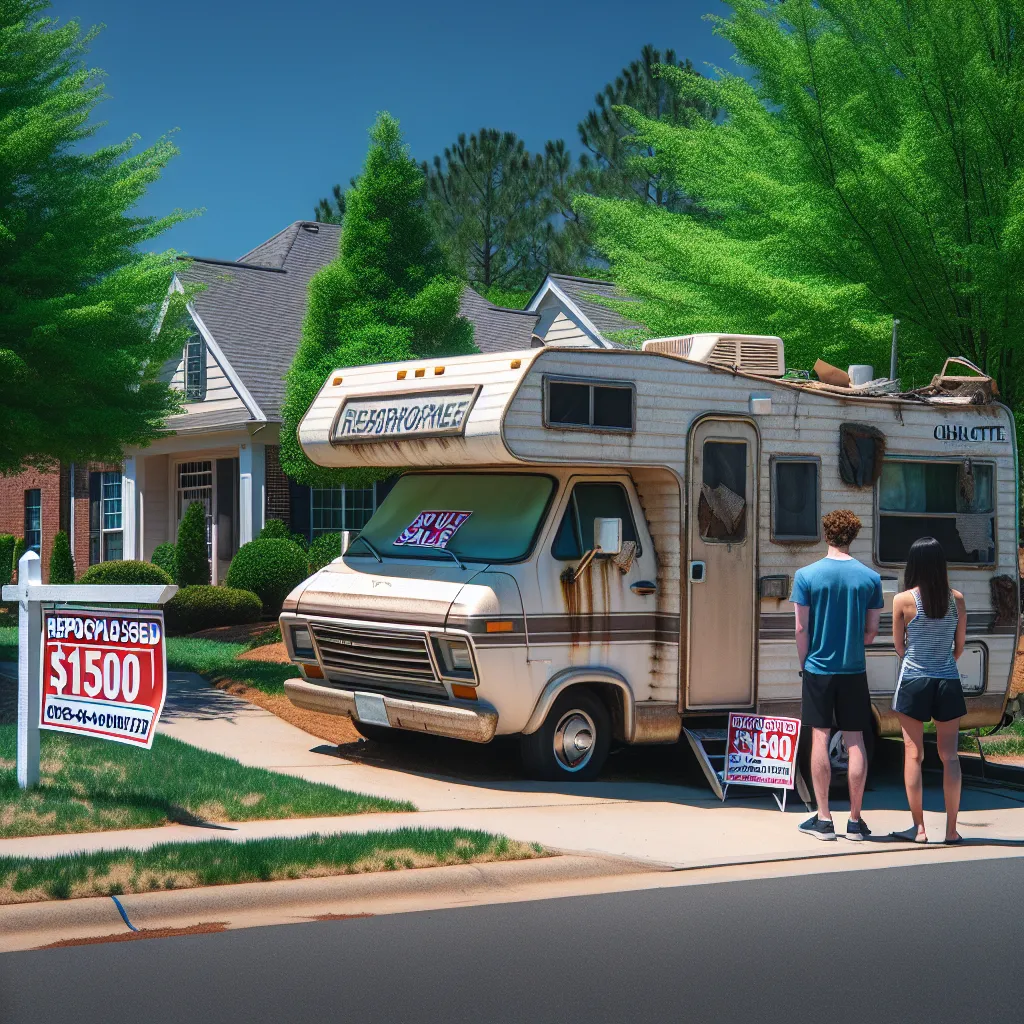 Repossessed $1500 Motorhome RV For Sale Near You Charlotte