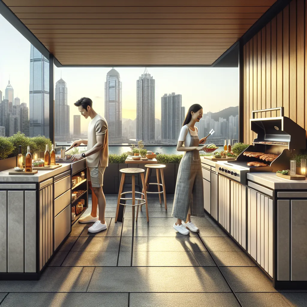 Modular Outdoor Kitchen Cabinets In Hong Kong