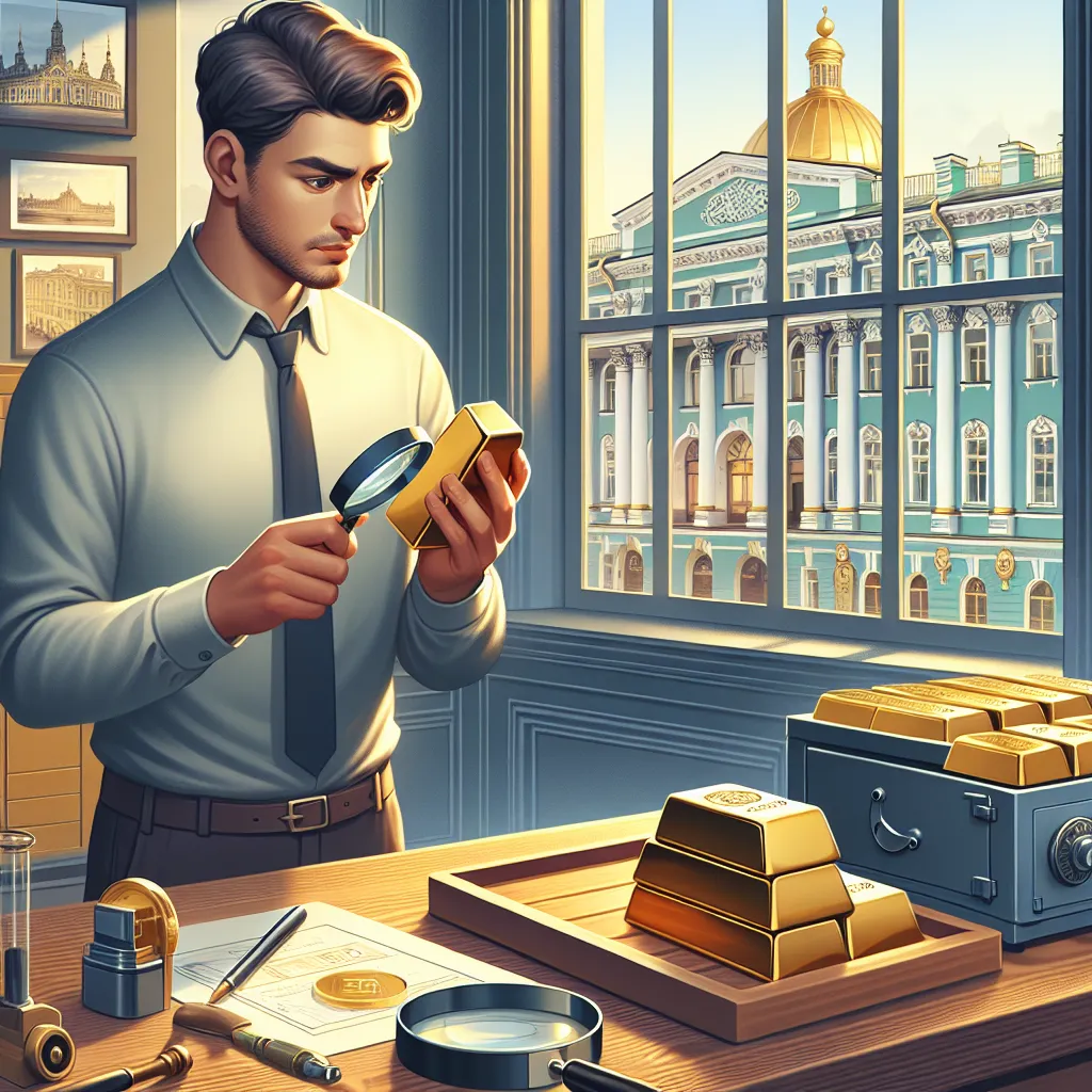 Exploring the Benefits of Buying Gold Bars in St. Petersburg