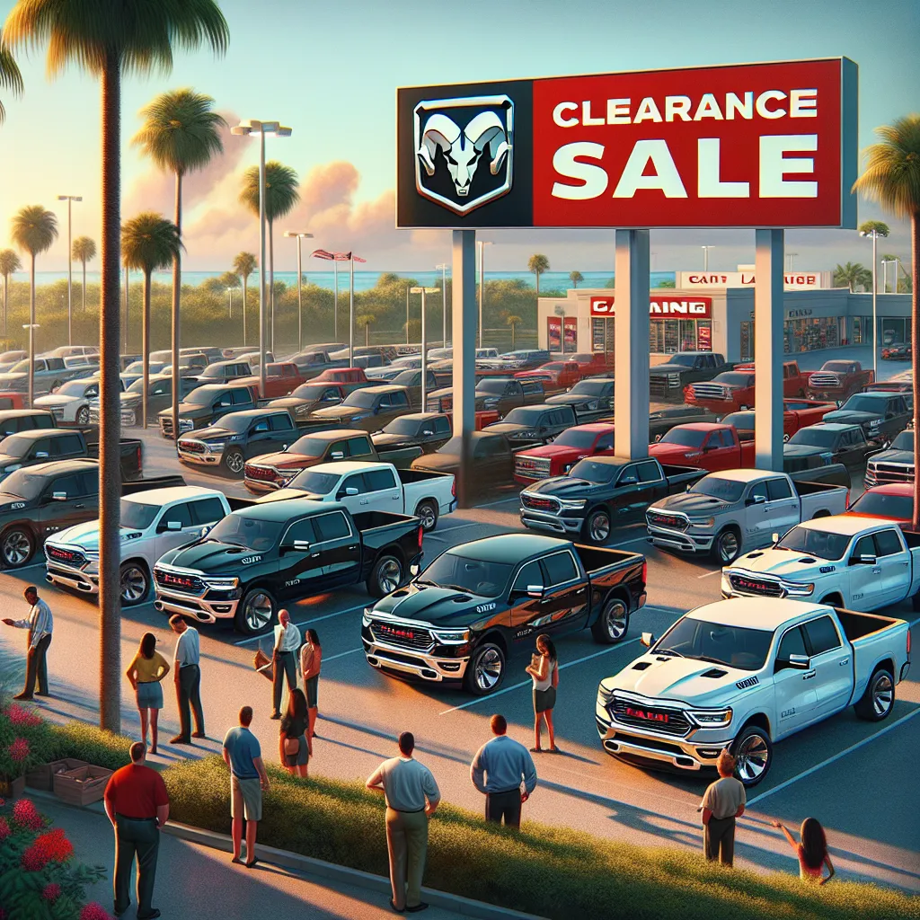 Port Saint Lucie Dealerships Selling Ram 1500 On Clearance Sale