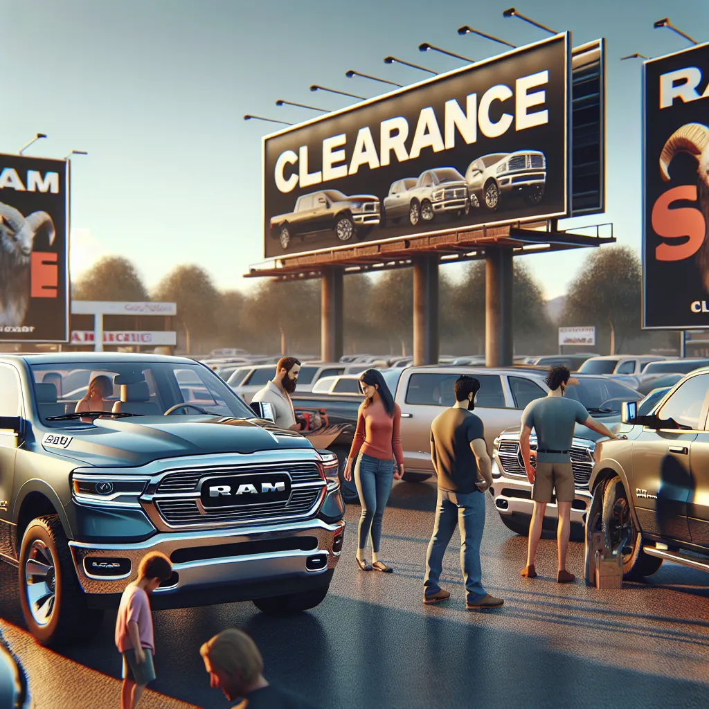 Mason Dealerships Selling Ram 1500 On Clearance Sale