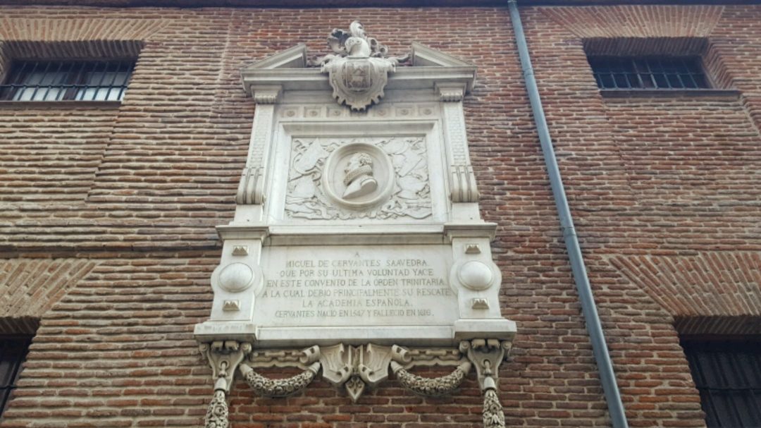 Commemoration to Cervantes at the Convento de las Trinitarias Descalzas de San Ildefonso