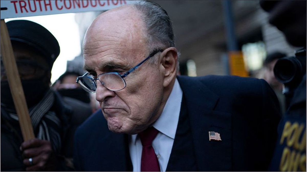 Rudy Giuliani Files for Bankruptcy: A Closer Look at the Legal Battle - -1278053054