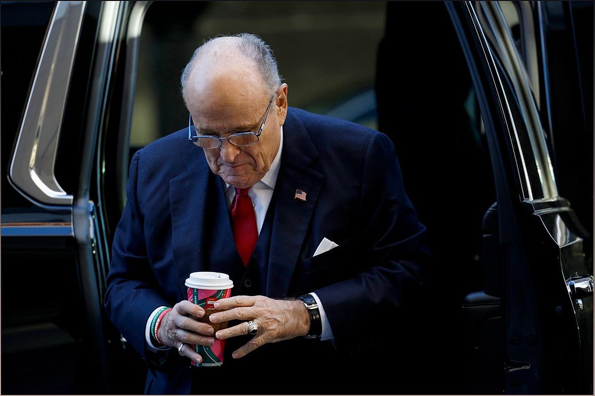 Rudy Giuliani Ordered to Pay $148m for Defamation: The Fallout of Trump's Former Lawyer's Smear Campaign - -2147105412