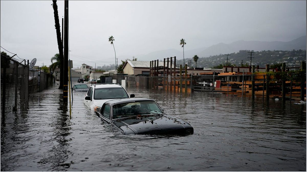 Southern California Heavy Rains and Flooding: Evacuations and Impacts - 331382994