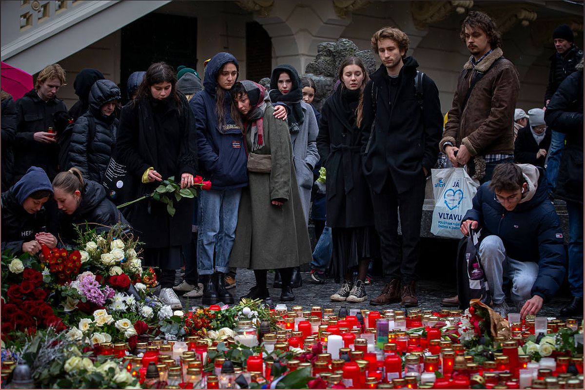 Tragedy Strikes Czech Republic: National Day of Mourning for University Shooting Victims - -1377355345